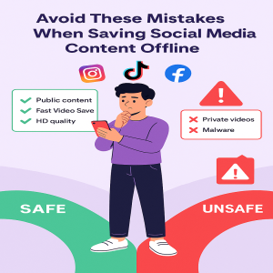 Save Social Media Content Offline