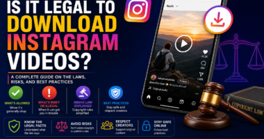 legal to download Instagram videos