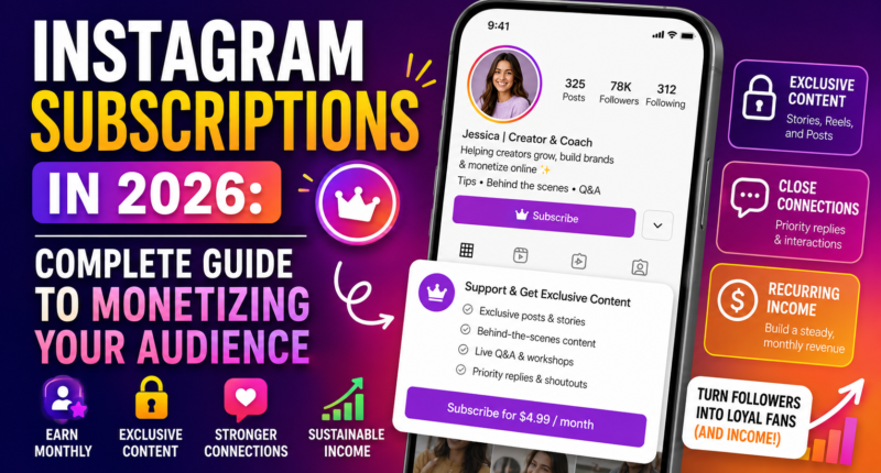 Instagram Subscriptions in 2026