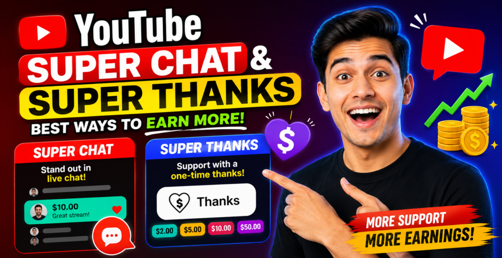 YouTube Super Chat and Super Thanks