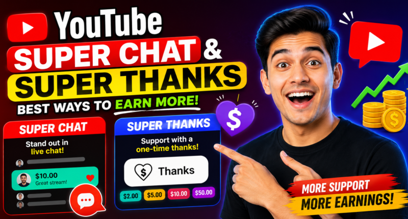 YouTube Super Chat and Super Thanks
