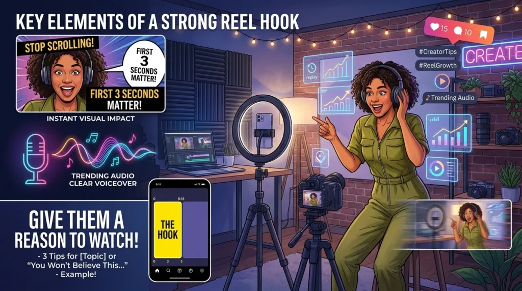 Key Elements of a Strong Reel Hook