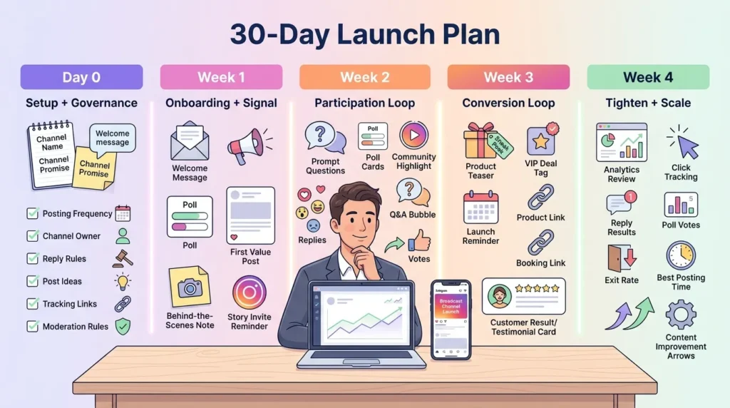A 30-Day Launch Plan You Can Actually Follow