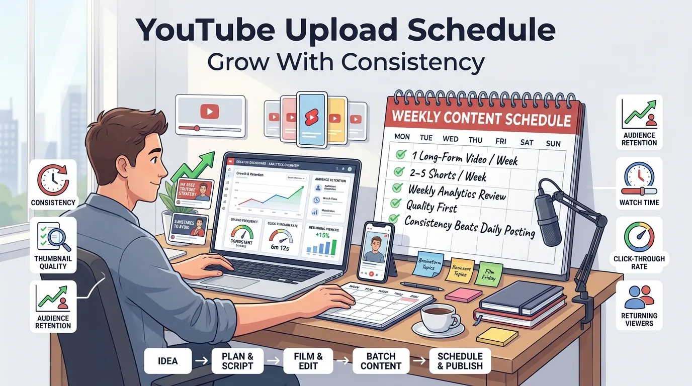 How Often Should I Upload To Grow On Youtube