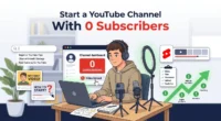 How To Start A Youtube Channel With No Subscribers