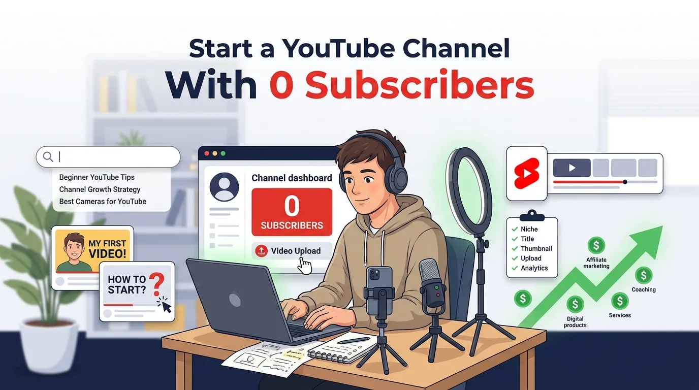 How To Start A Youtube Channel With No Subscribers