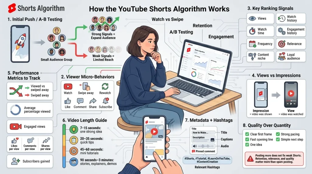 How the YouTube Shorts Algorithm Works