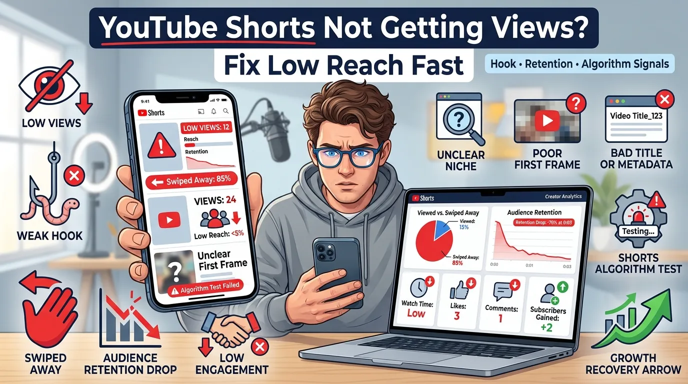 Why Are My Youtube Shorts Not Getting Views