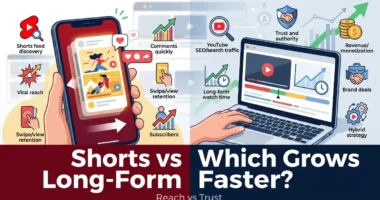 Youtube Shorts vs Long Form Video Which Grows Faster